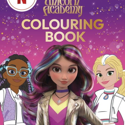 Unicorn Academy Colouring Book