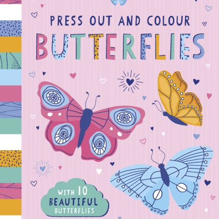 Press Out and Colour Butterflies