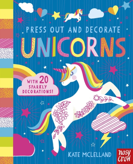 Press Out and Decorate Unicorns