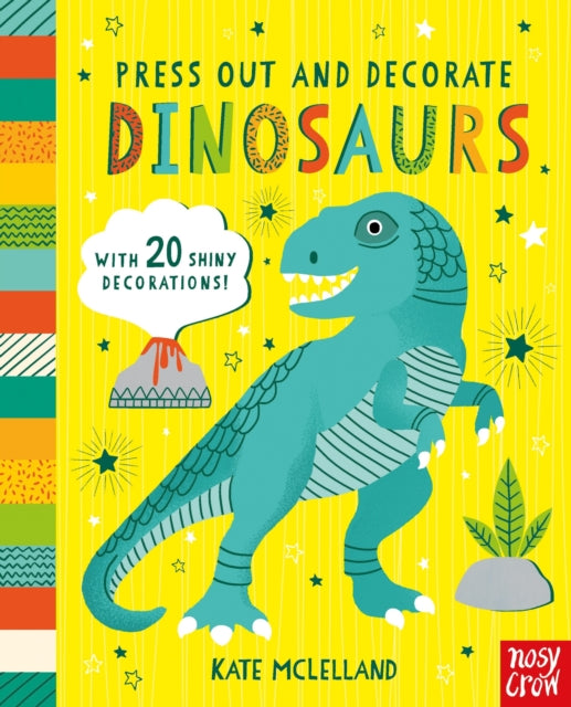 Press Out and Decorate Dinosaurs