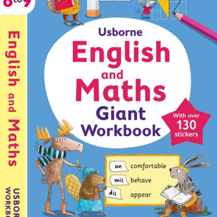 Usborne English and Maths Giant Workbook 8-9