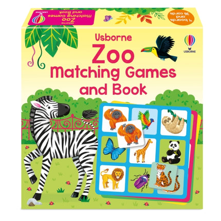 Zoo Matching Games and Book