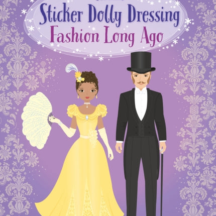 Sticker Dolly Dressing Fashion Long Ago