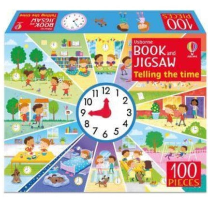 Usborne Book and Jigsaw Telling the Time