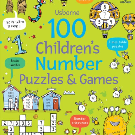 100 Childrens Number Puzzles and Games