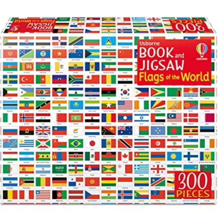 Usborne Book and Jigsaw Flags of the World