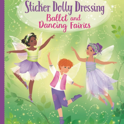 Sticker Dolly Dressing Ballet and Dancing Fairies