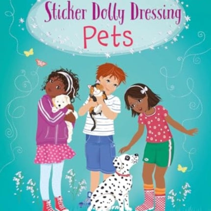 Sticker Dolly Dressing Pets