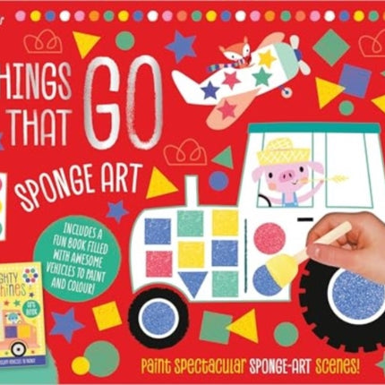 Busy Bees Things That Go Sponge Art