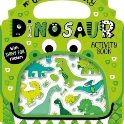 Shiny Stickers My Green and Scaly Dinosaur