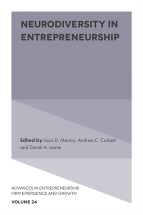 Neurodiversity in Entrepreneurship