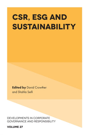 CSR ESG and Sustainability