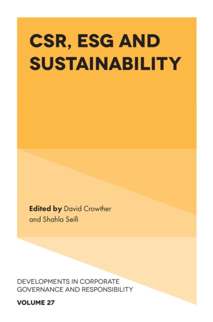 CSR ESG and Sustainability