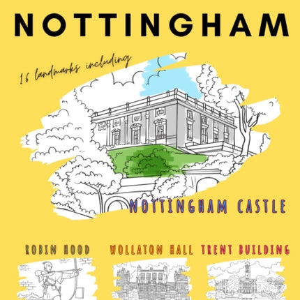 Nottingham Colouring Book A4