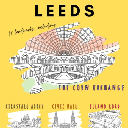 Leeds Colouring Book A4