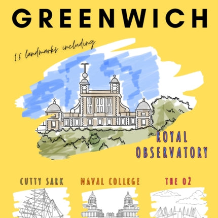 Greenwich Colouring Book A4
