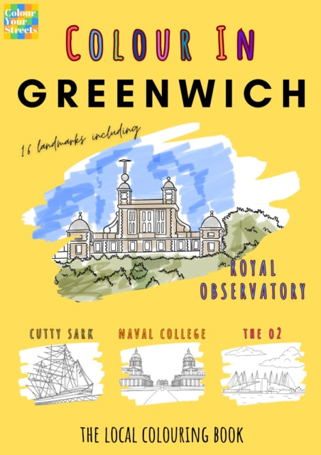 Greenwich Colouring Book A4