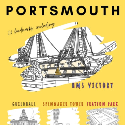 Portsmouth Colouring Book A4