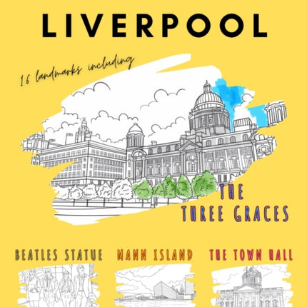 Liverpool Colouring Book A4