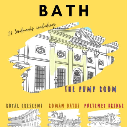 Bath Colouring Book A4