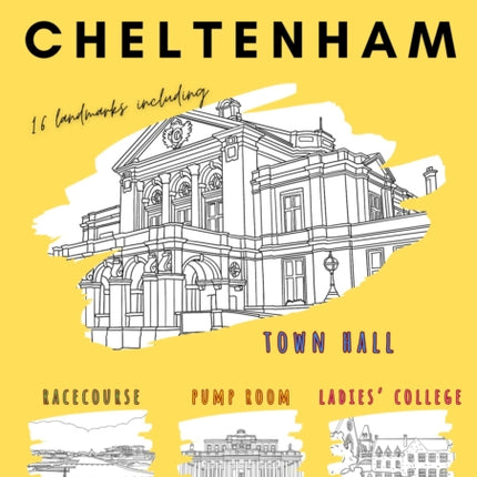 Cheltenham Colouring Book A4