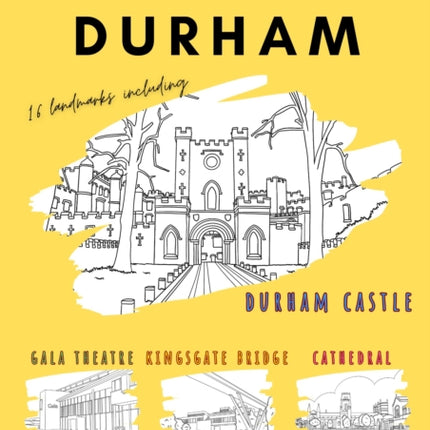 Durham Colouring Book A4