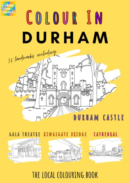 Durham Colouring Book A4