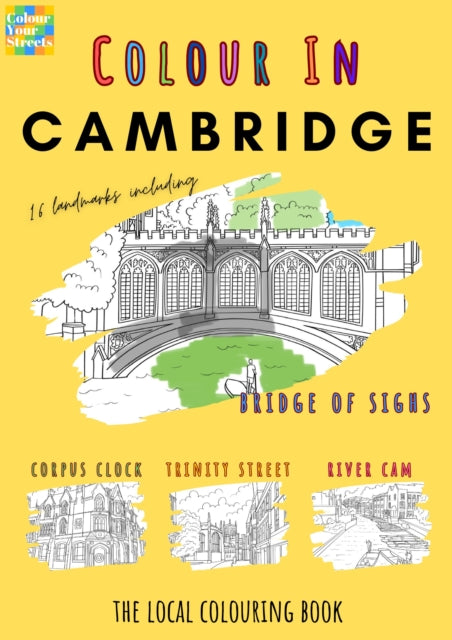 Cambridge Colouring Book A4