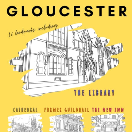 Gloucester Colouring Book A4