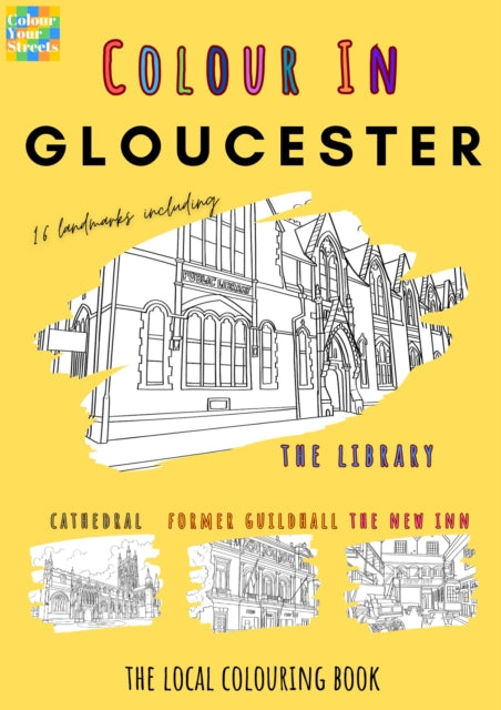 Gloucester Colouring Book A4