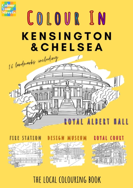 Kensington  Chelsea Colouring Book A4