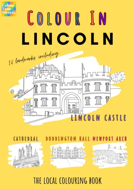 Lincoln Colouring Book A4