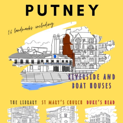 Putney Colouring Book A4
