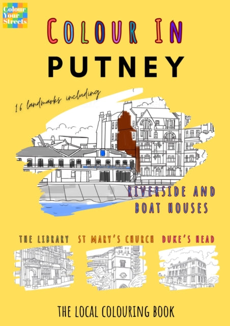 Putney Colouring Book A4