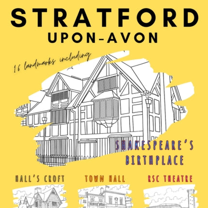 StratforduponAvon Colouring Book A4