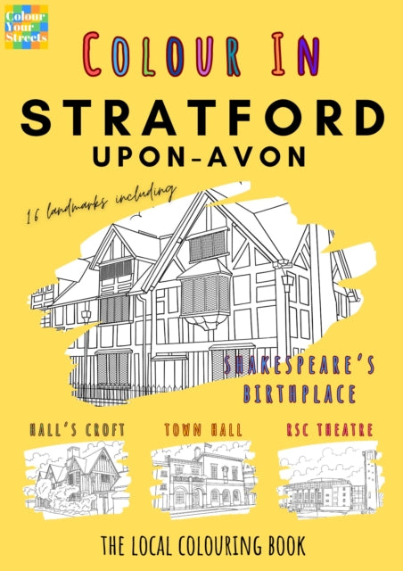 StratforduponAvon Colouring Book A4