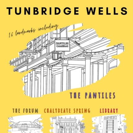 Tunbridge Wells Colouring Book A4