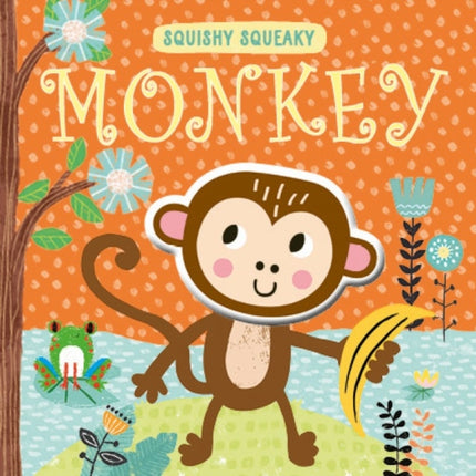 Squishy Squeaky Monkey