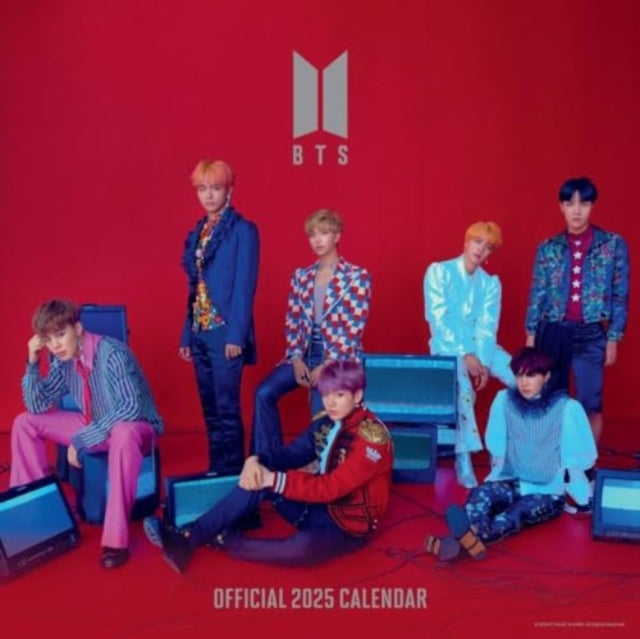 Official BTS Square Calendar  MultiLanguage 2025