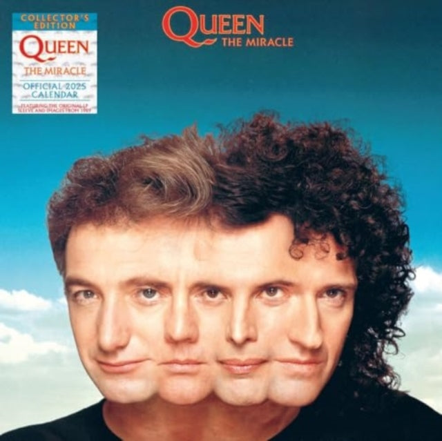 Official Queen Collectors Edition Record Sleeve Calendar 2025