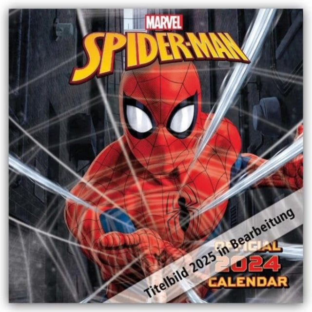 Official SpiderMan Square Calendar 2025