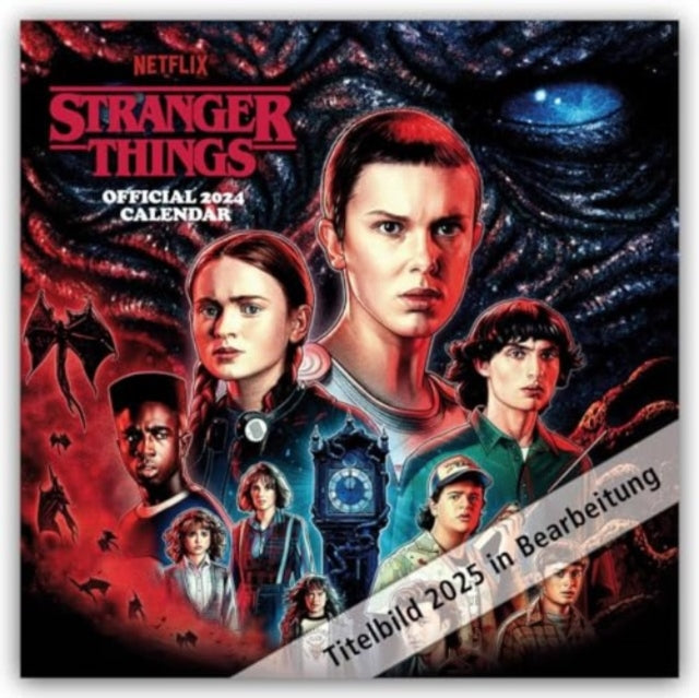 Stranger Things Square Calendar 2025