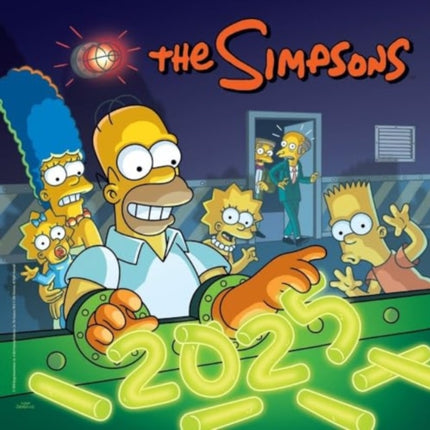 The Simpsons Square Calendar 2025