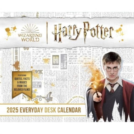 Harry Potter 2025 Desk Block Calendar