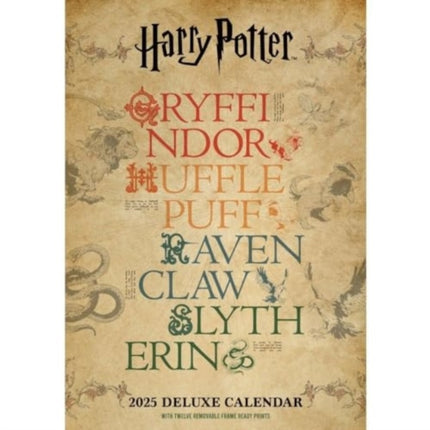 Harry Potter Month to View A3 Deluxe Calendar