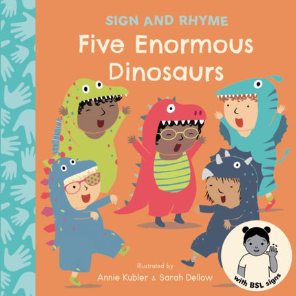 Five Enormous Dinosaurs BSL