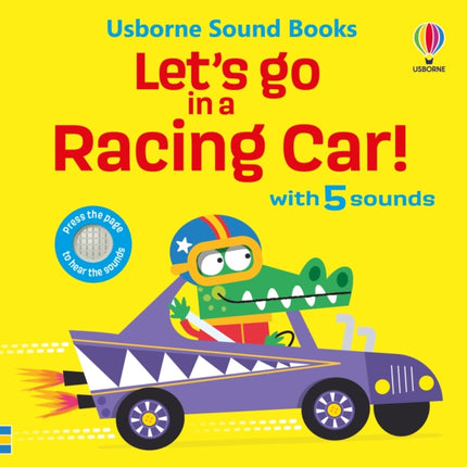 Lets go in a Racing Car