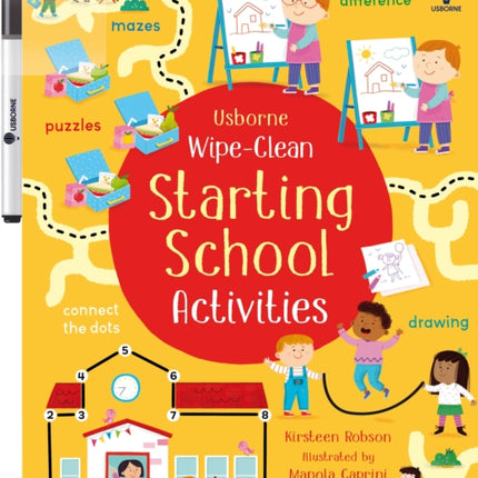 WipeClean Starting School Activities