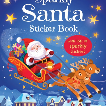 Sparkly Santa Sticker Book