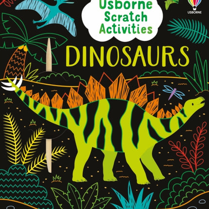 Usborne Scratch Activities Dinosaurs